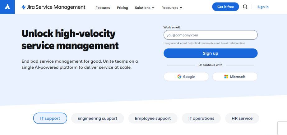 Helpdesk Ticketing Software - JIra