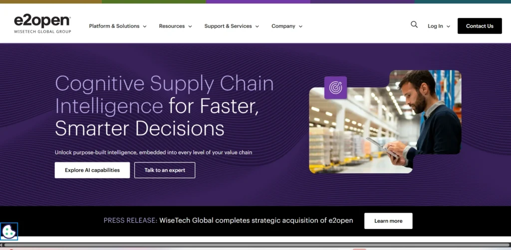 Supply Chain Management Software-E2open