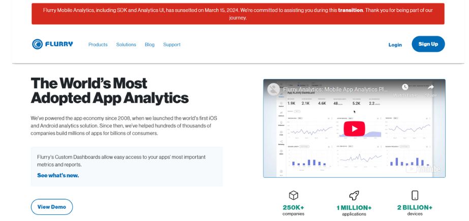 Mobile App Analytics Tools-flurry