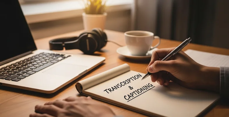 Transcription & Captioning-Online Jobs for Teenagers