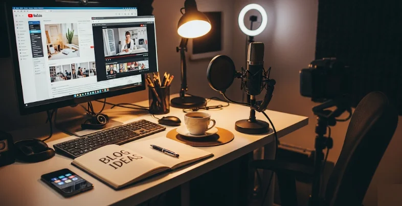 Blogging / YouTube Channel-Online Jobs for Teenagers