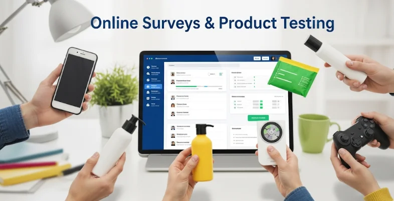 Online Surveys & Product Testing-Online Jobs for Teenagers