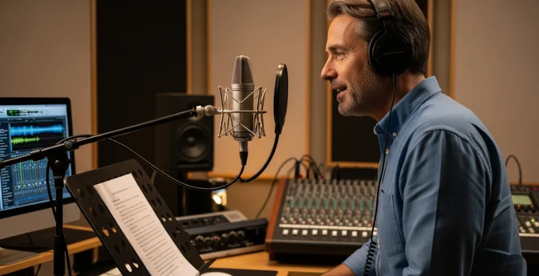 Voice-over / Audiobook Narration-Online Jobs for Teenagers 