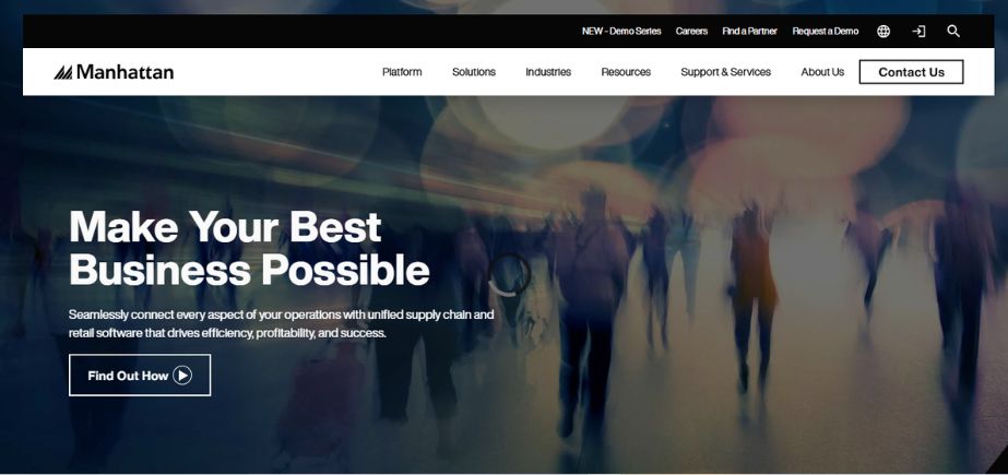 Supply Chain Management Software - manhattan