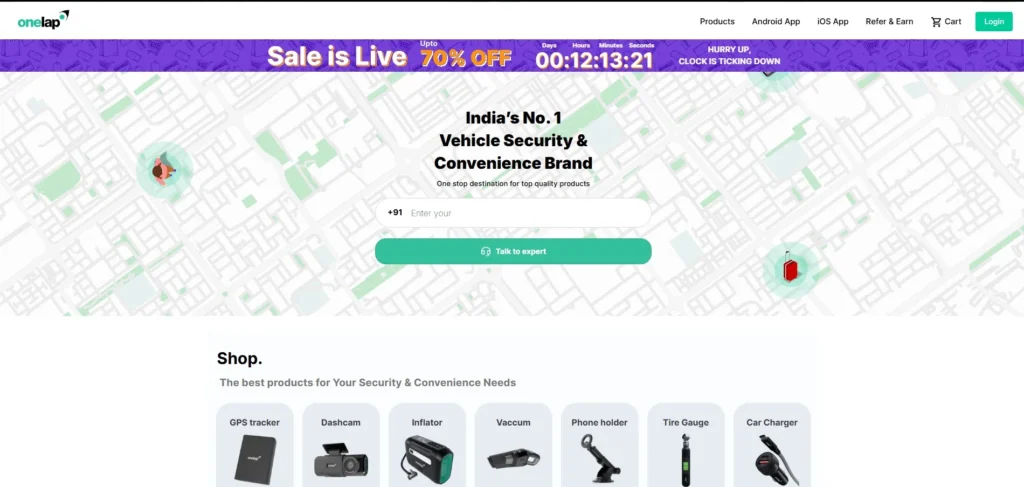 Onelap Telematics GPS Tracker-Vehicle GPS Trackers