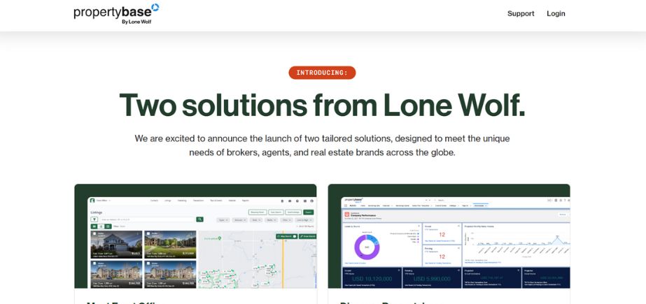 CRM software for real estate agents-propert-base