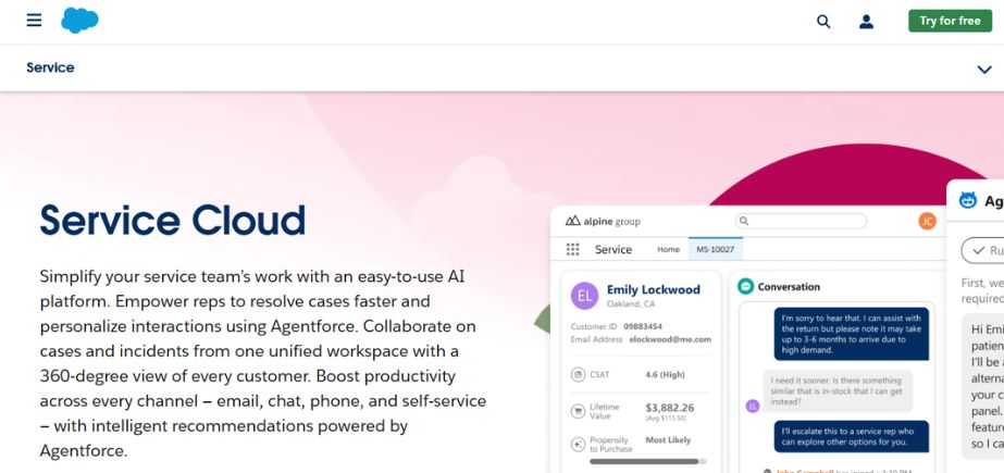 Helpdesk Ticketing Software - salesforce