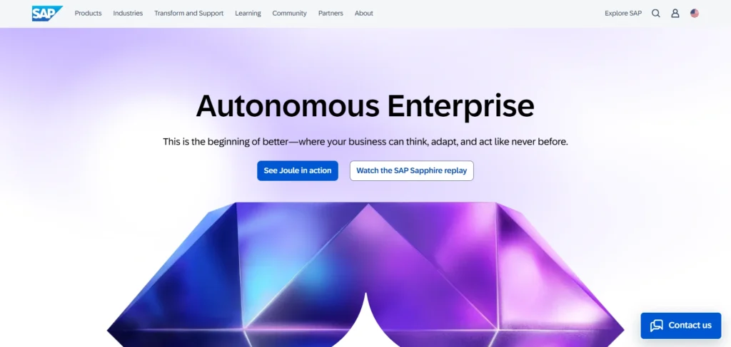 Supply Chain Management Software-SAP Integrated Business Planning (IBP)