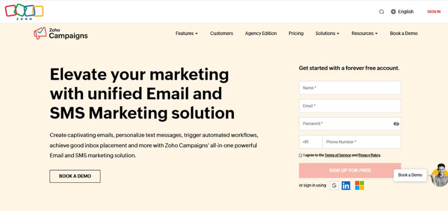 Marketing Campaign Management Software - zoho