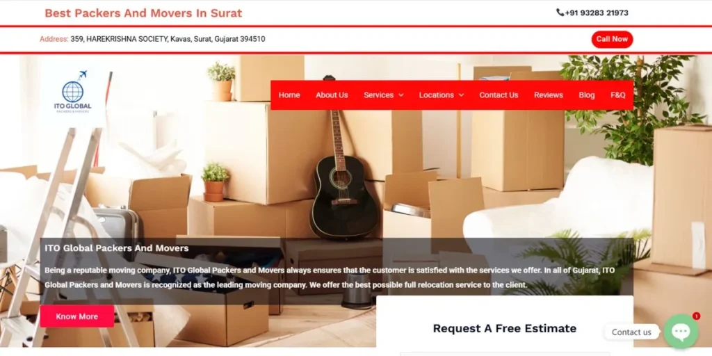 packers and movers in Surat