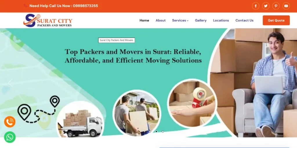 packers and movers in Surat