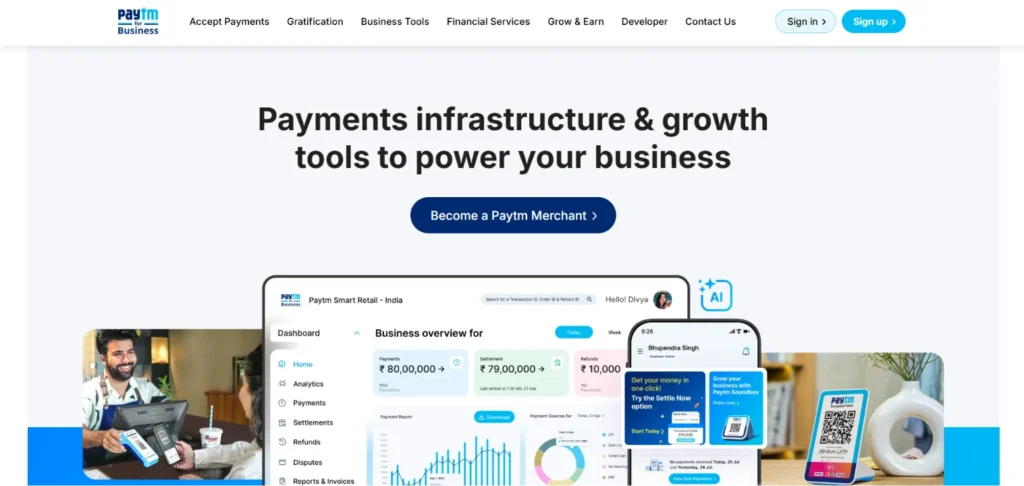 UPI QR Code Generator - Paytm for Business