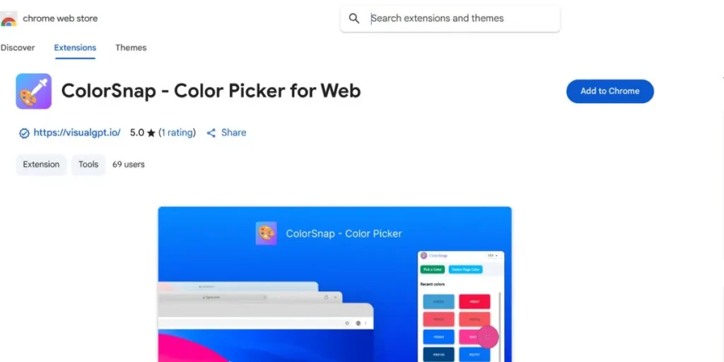 Chrome Extensions for Color Picker