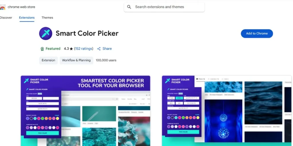 Chrome Extensions for Color Picker