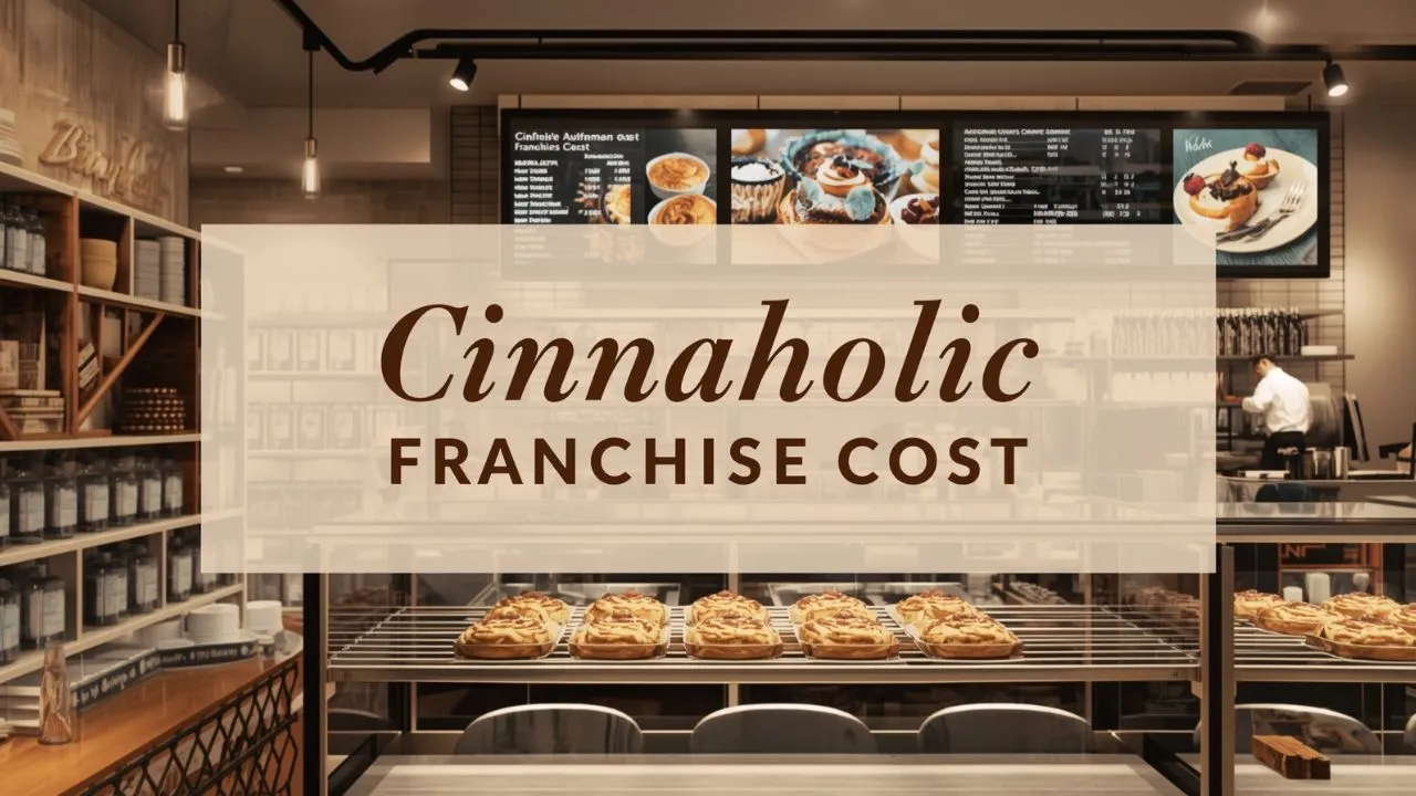 Cinnaholic franchise cost