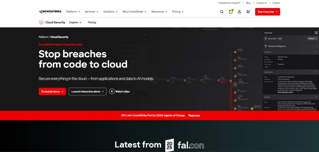 CrowdStrike Falcon Cloud Security-cloud security tools