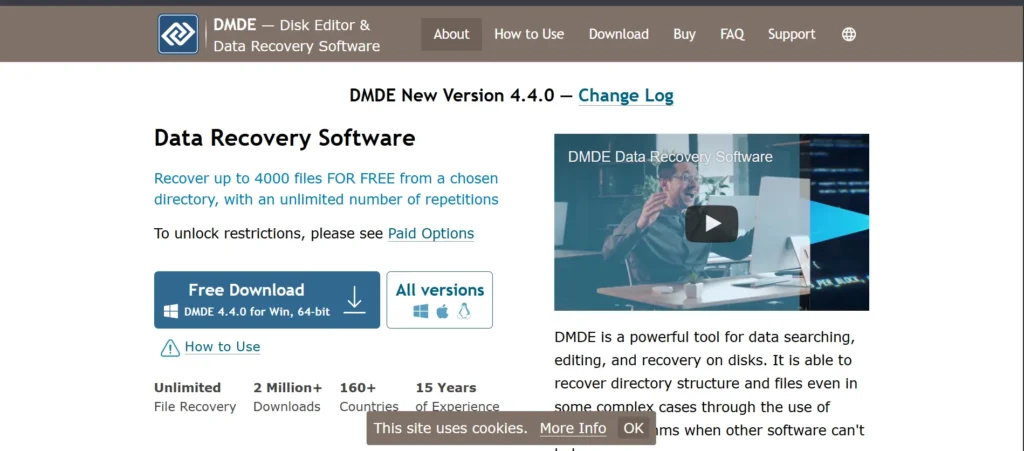 DMDE - Data Recovery Software for Mac