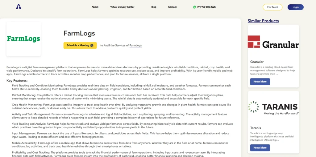 FarmLogs-Crop Management Software