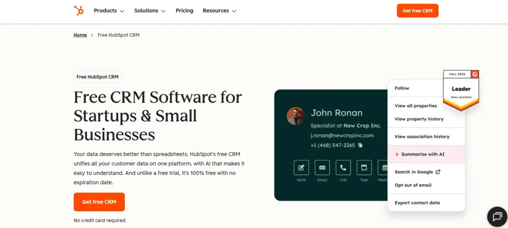 Tool for Automating Inbound Sales - HubSpot