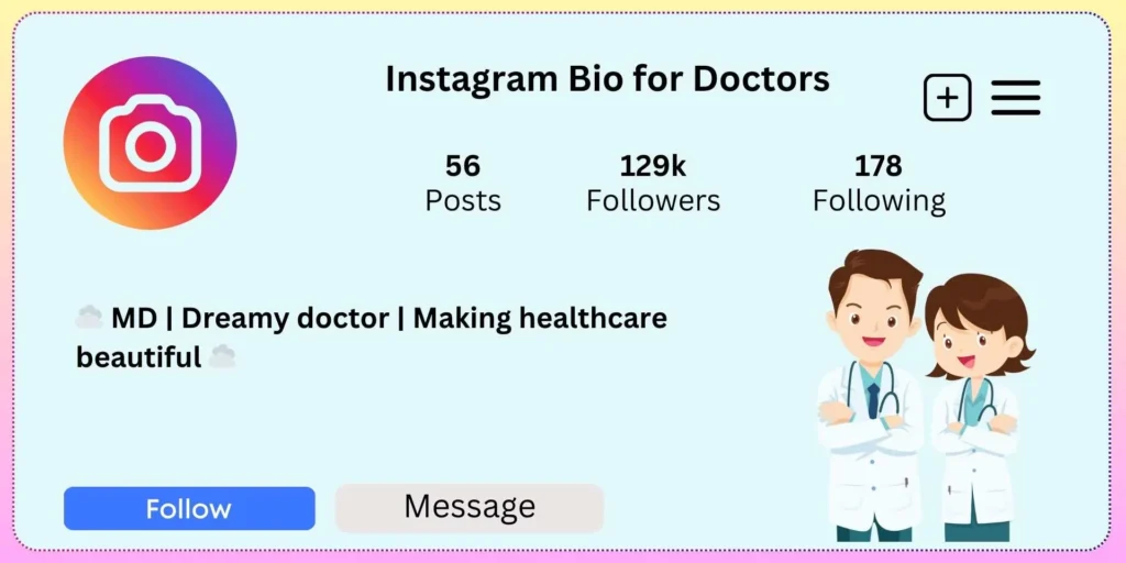 Instagram Bio for Doctors