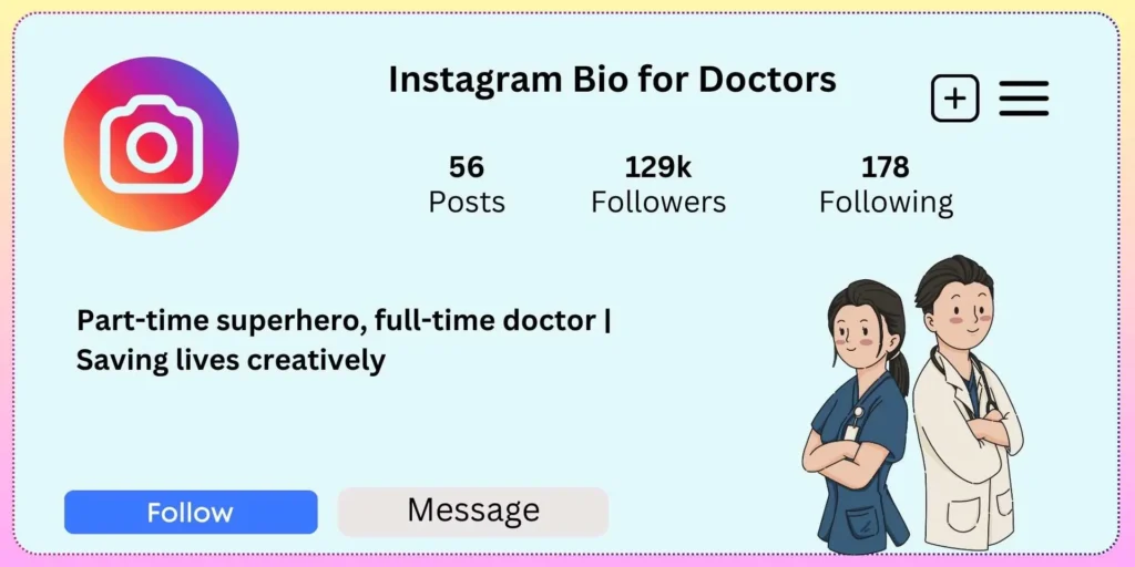 Instagram Bio for Doctors