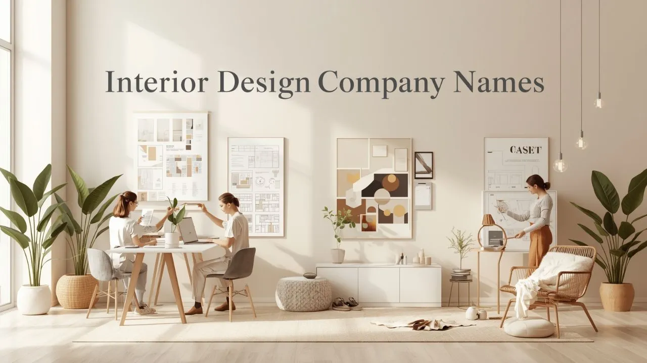 Interior Design Company Name Ideas