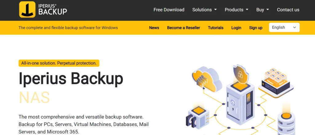 Iperius Backup - Hard drive cloning software