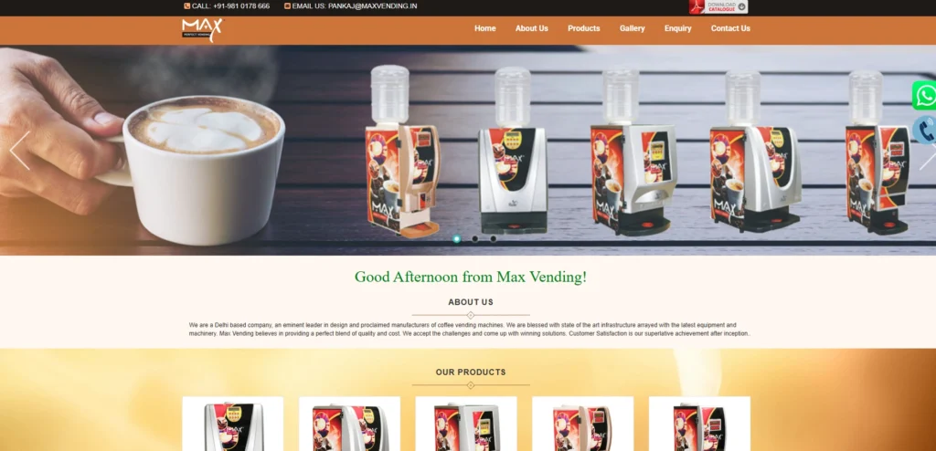 Vending Machine Franchise-Max Vending