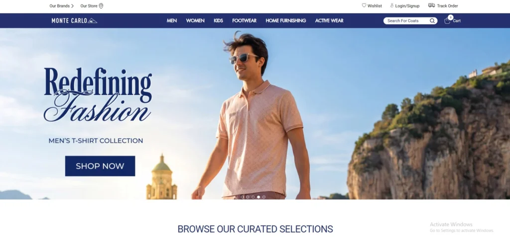 Clothing Franchise in India- Monte Carlo