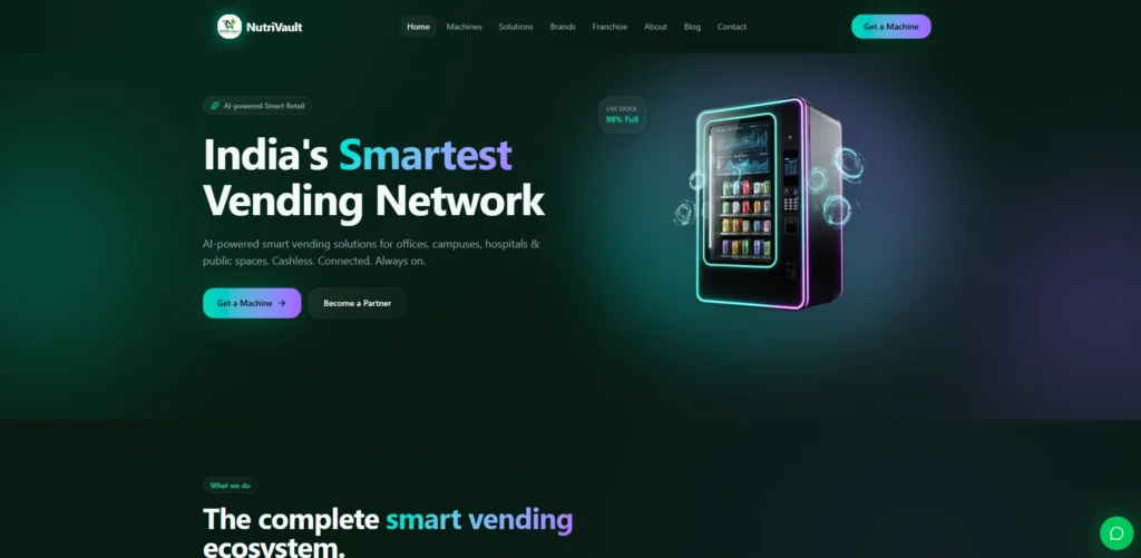 Vending Machine Franchise-NutriVa‍ult