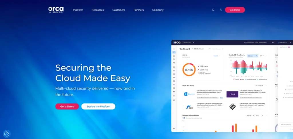 Orca Security-cloud security tools