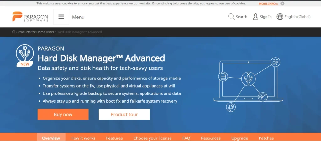 Paragon Drive Copy Professional - Hard drive cloning software