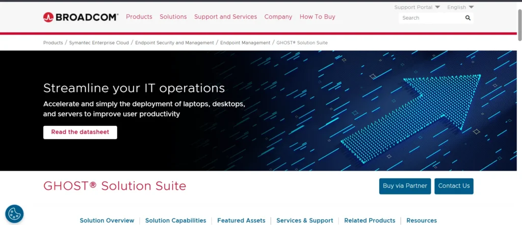 Symantec Ghost Solution Suite - Hard drive cloning software
