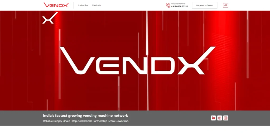 Vending Machine Franchise-Vendx