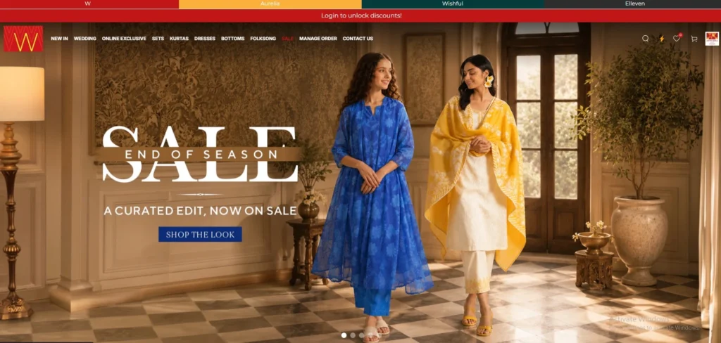 Clothing Franchise in India- W For Woman
