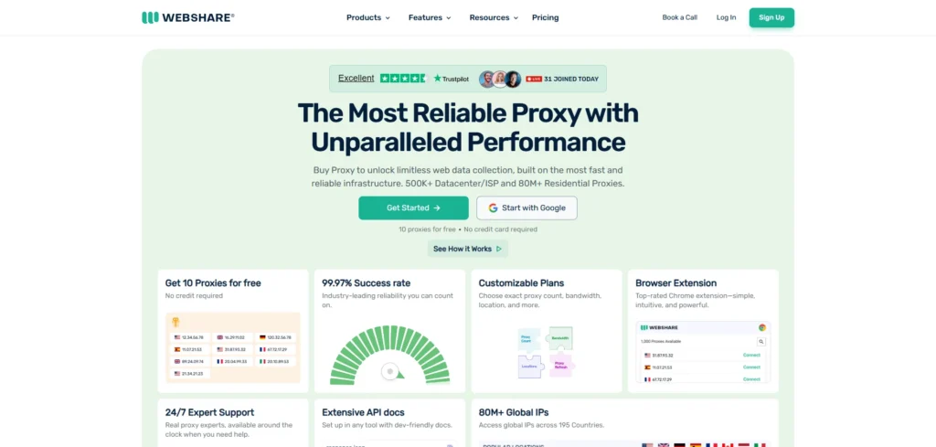 Webshare-Proxy For Facebook