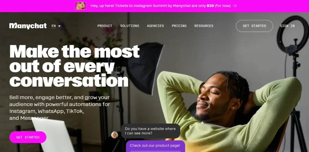 ManyChat - Chatbot Builders