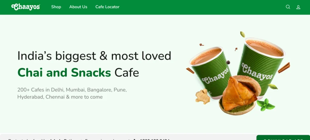 Tea Franchise in India-Chaayos