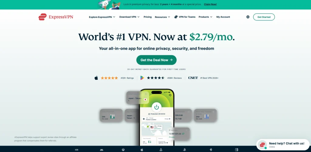 VPN for Chrome- ExpressVPN