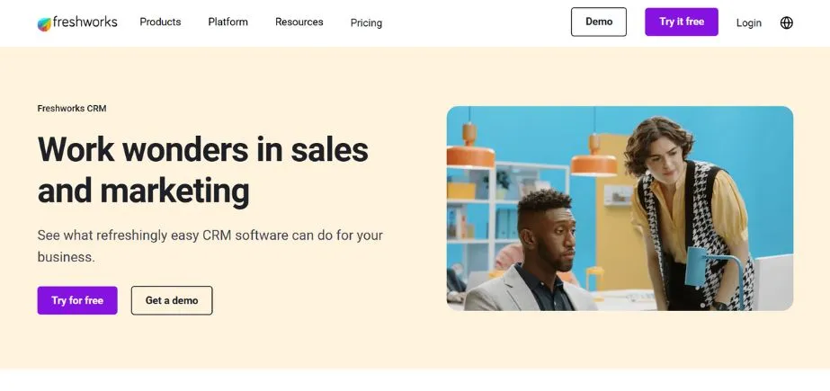 Freshworks CRM - client management apps