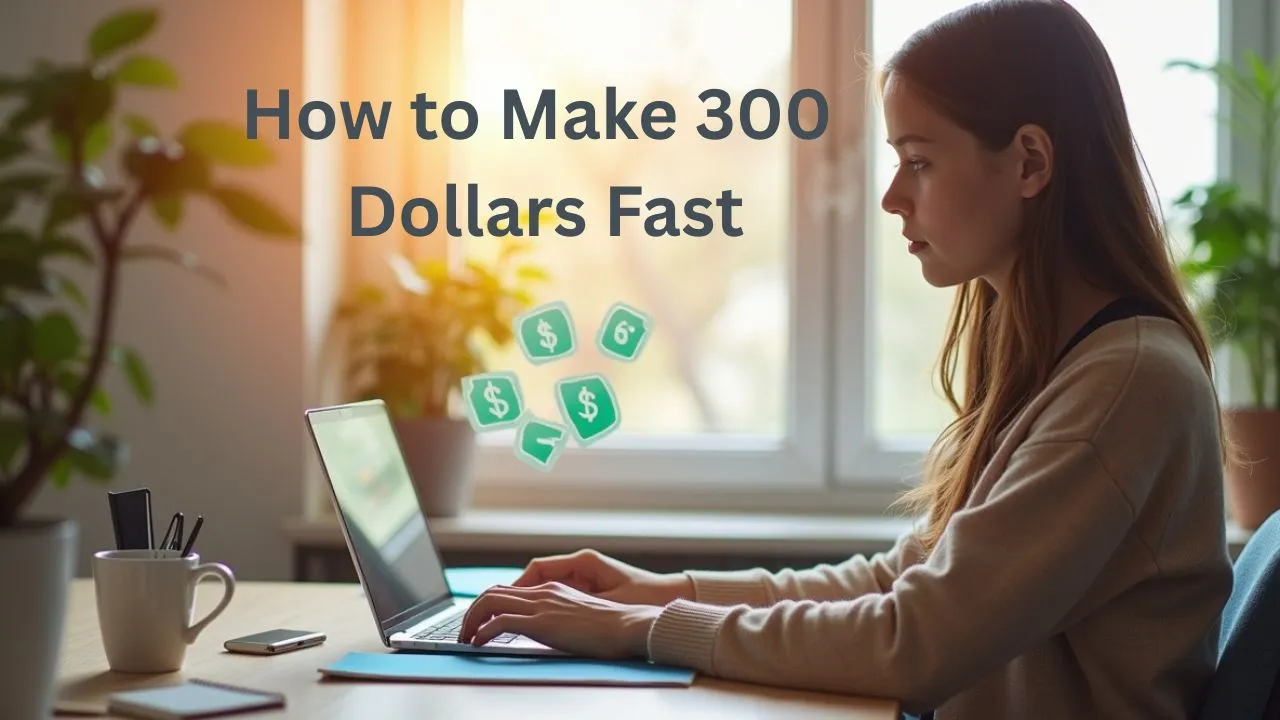 How to Make 300 Dollars Fast