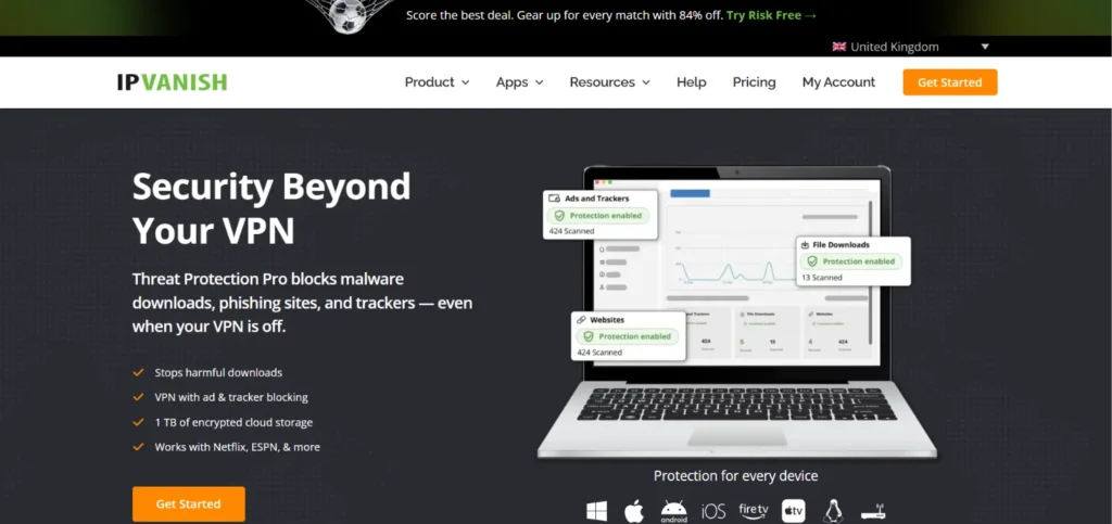 VPN for Gaming - IPVanish