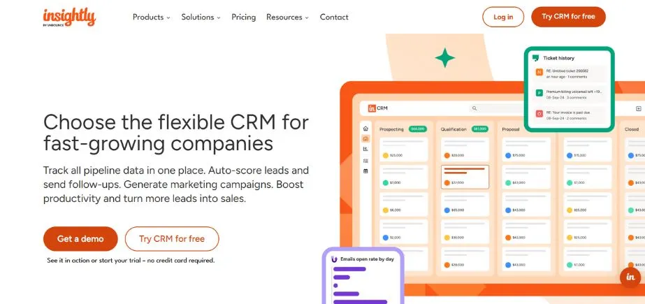 Insightly - client management apps
