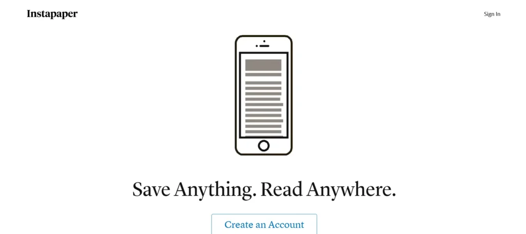 Instapaper - Pocket Alternative