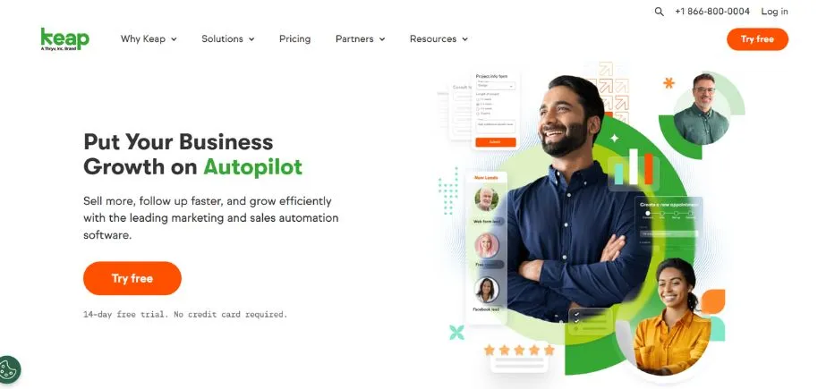 Keap - client management apps
