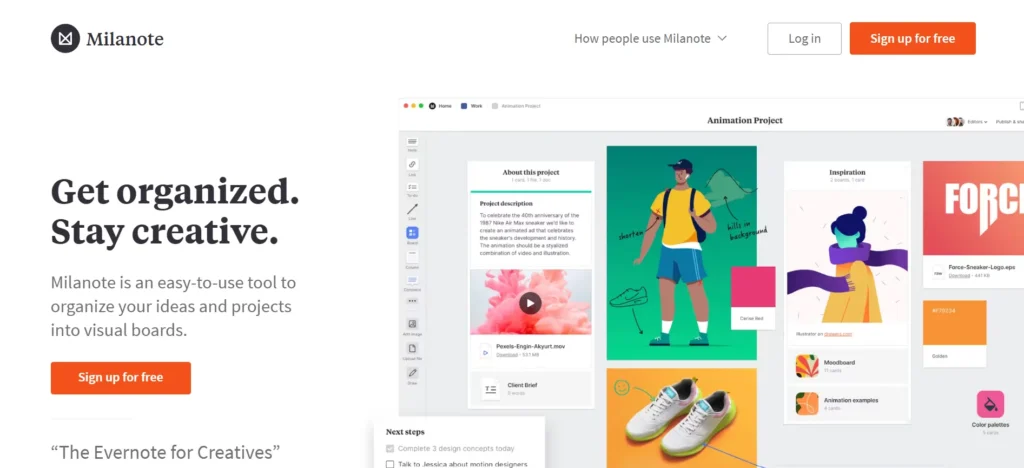 Milanote - Pocket Alternative