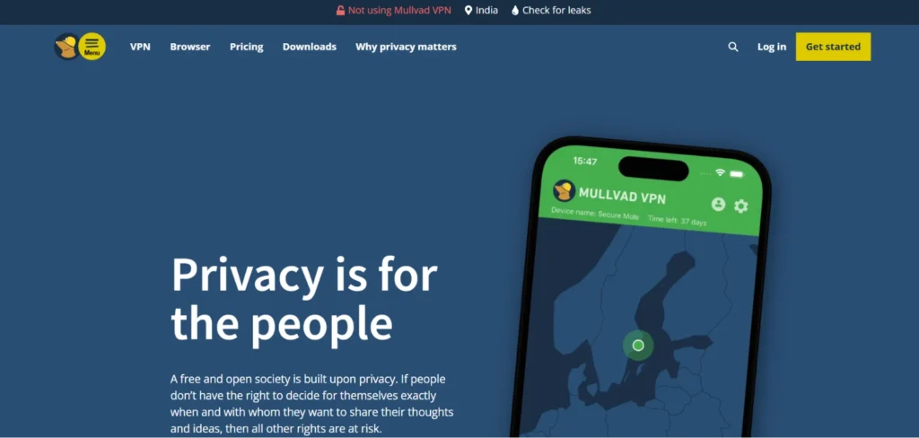 VPN for Gaming - Mullvad VPN
