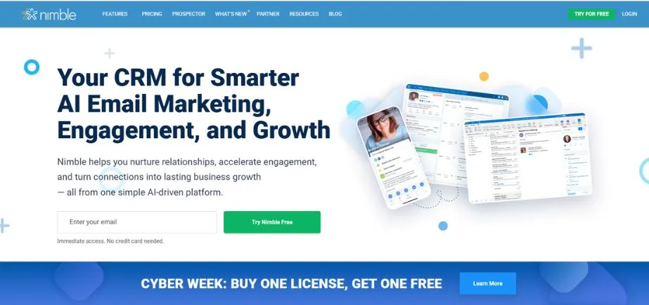 Nimble - client management apps