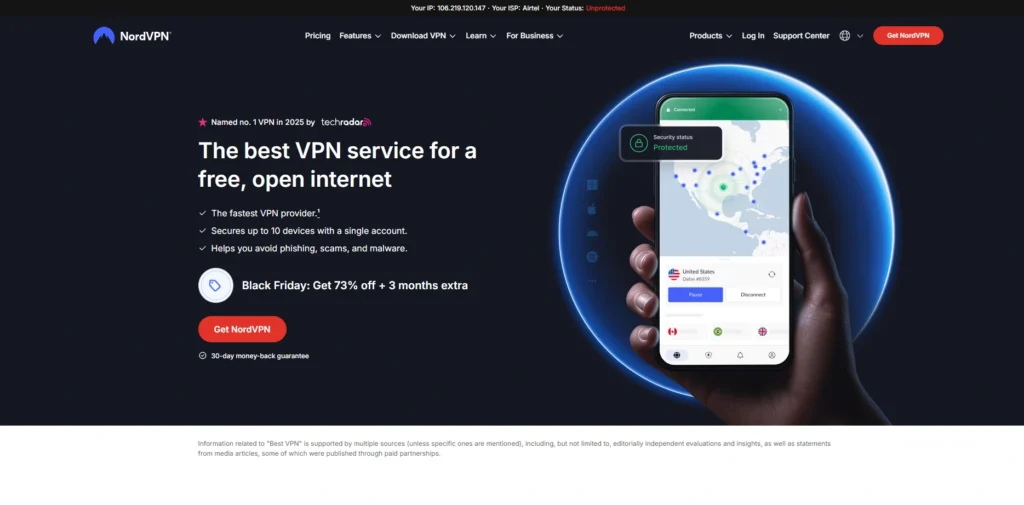 NordVPN-VPN for Apple TV