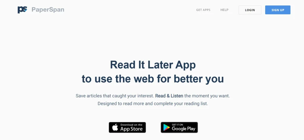 PaperSpan - Pocket Alternative